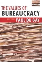 The Values Of Bureaucracy артикул 9915c.